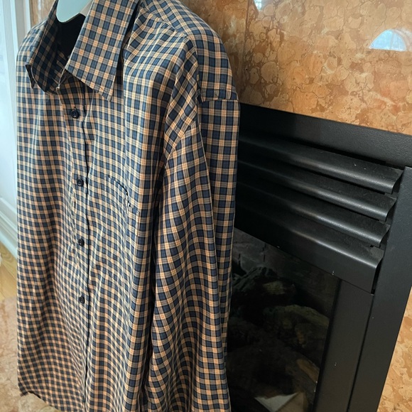 Mens Cotton Long Sleeve Button Down by Platinum Mode - Picture 2 of 8